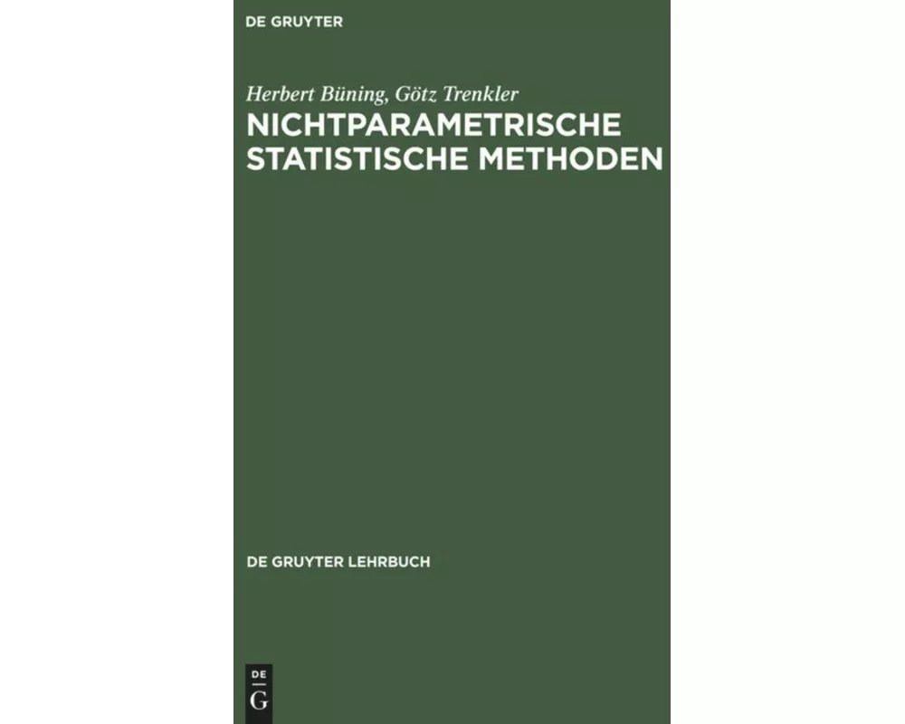 Nichtparametrische statistische Methoden