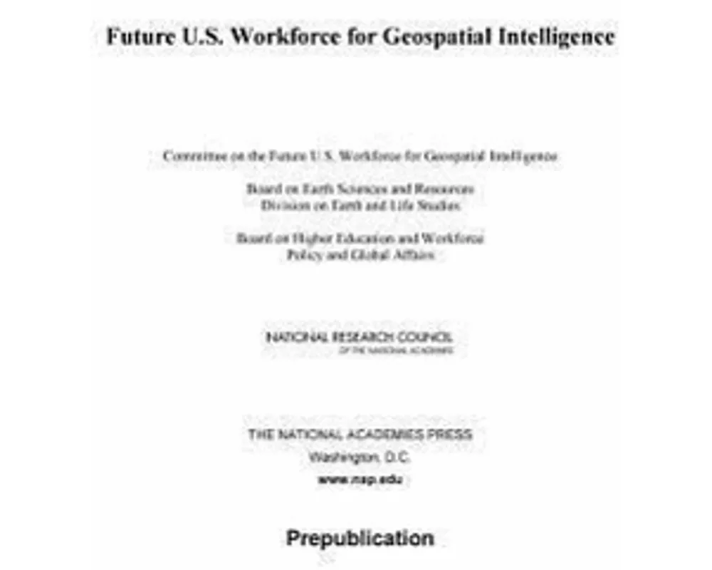 Future U.S. Workforce for Geospatial Intelligence