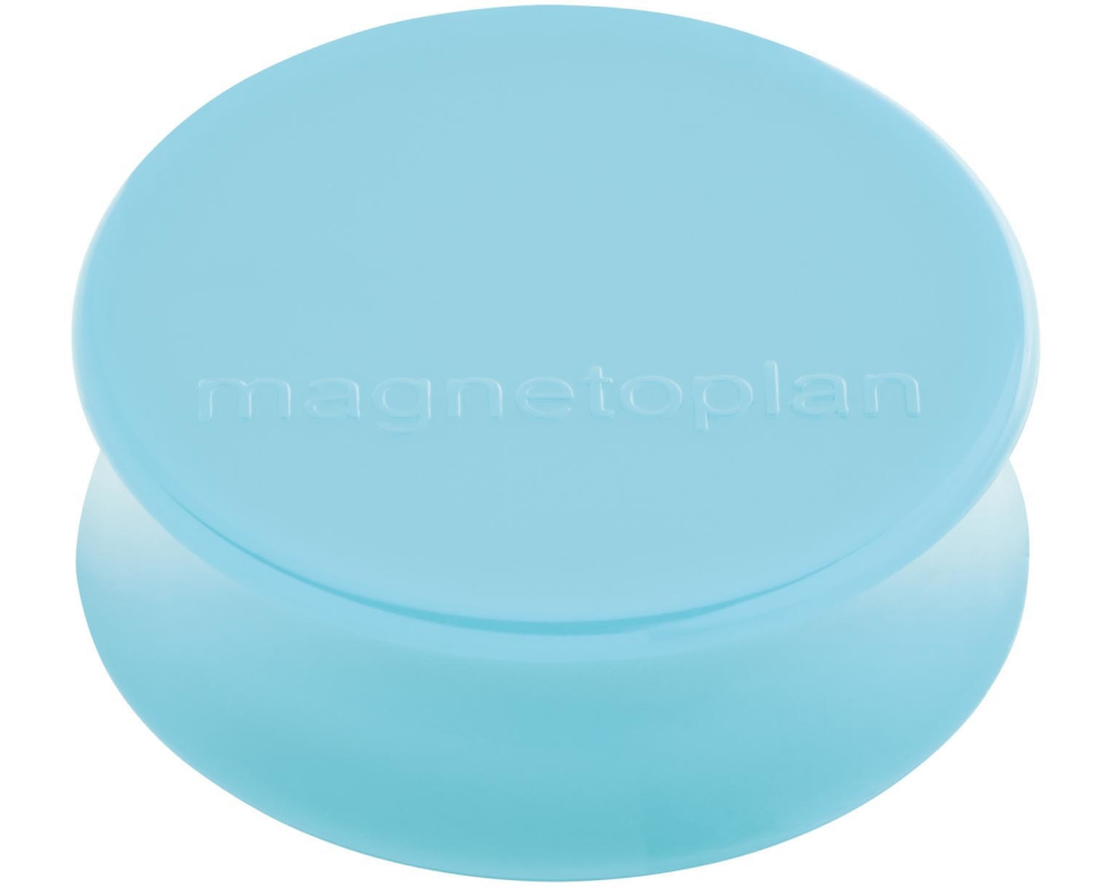 MAGNETOPLAN Magnet Ergo Large 10Stk. 16650103 babyblau 34x17.5mm