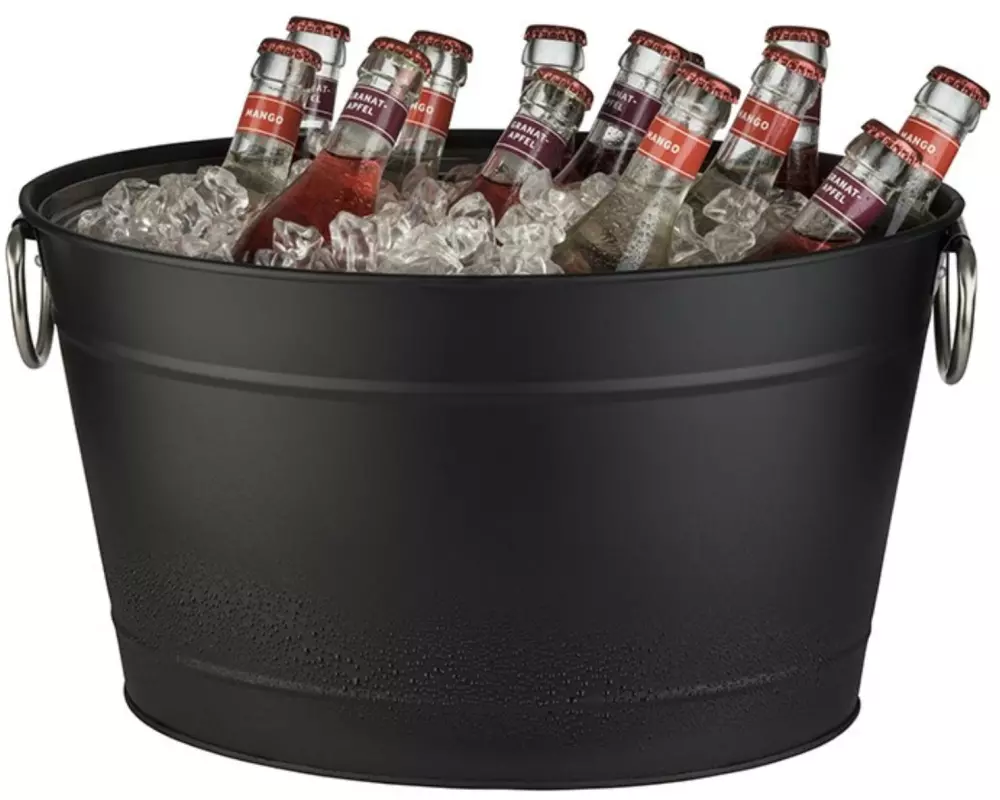 APS Getränkewanne-TIN 11 Liter, Schwarz