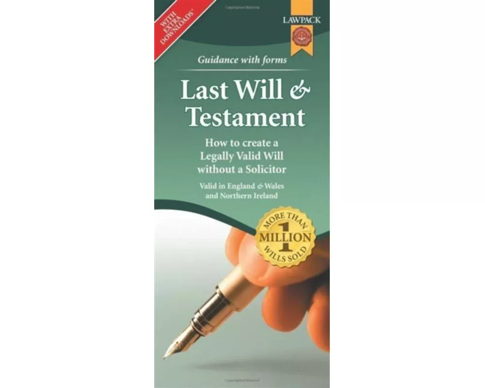 Last Will & Testament Form Pack