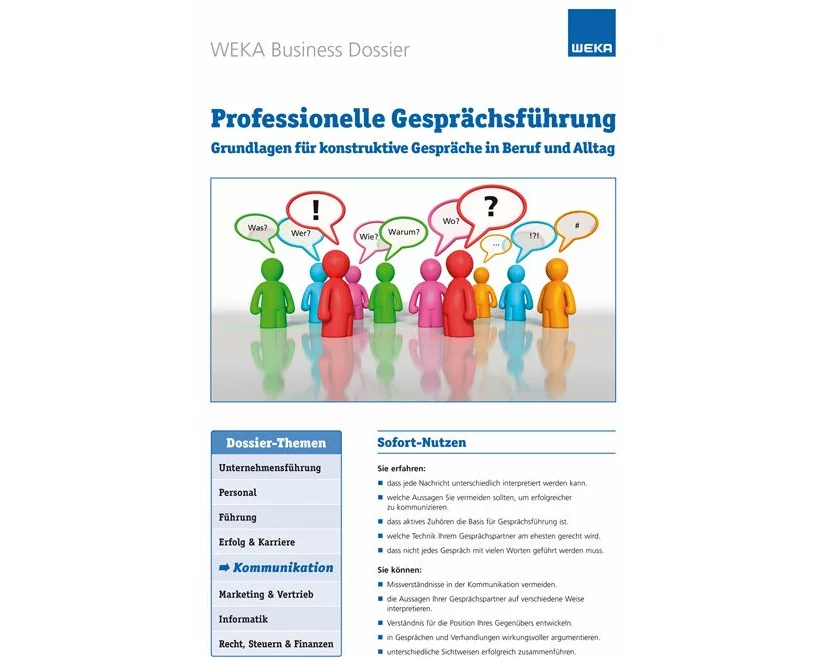 Professionelle Gesprächsführung