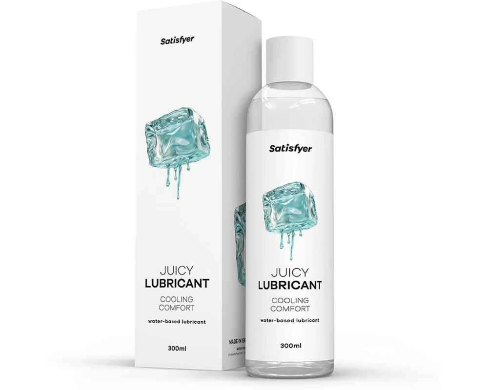Satisfyer Gleitgel Juicy Lubricant, Cooling Comfort 300 ml
