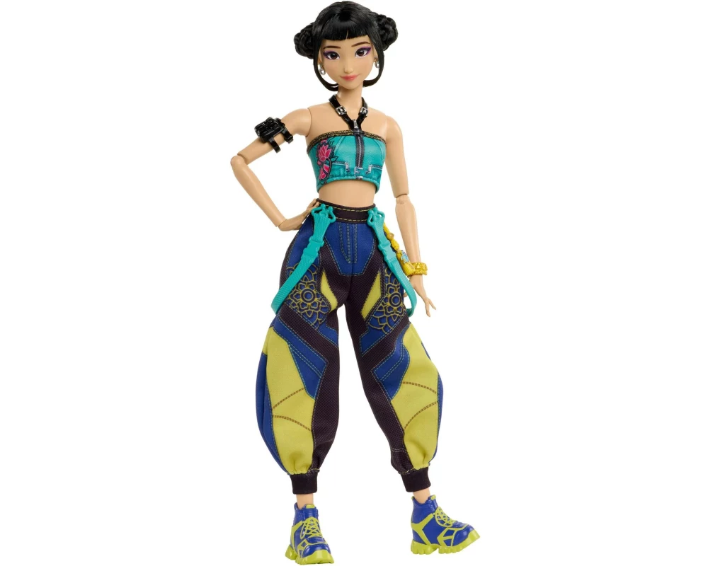 K-POP Demon Hunters DH Core Doll Zoey Kunststoff Stoff Multicolor