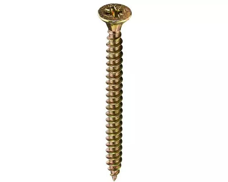 FTM Spanplattenschrauben Senkkopf 4 x 40 mm Stahl, 16 Stück