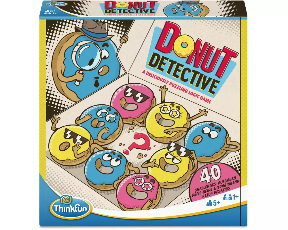 Thinkfun Knobelspiel Donut Detective ab 5 Jahren, 1 Spieler