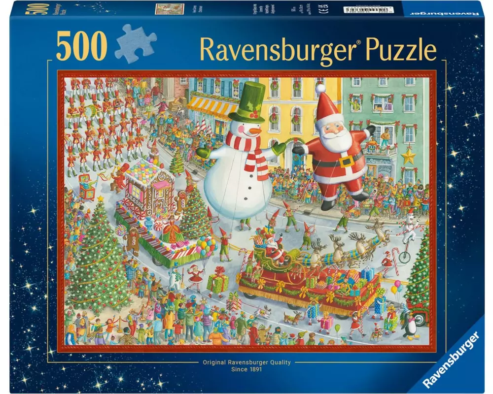 Ravensburger Puzzle Weihnachtsparade 500 Teile 49 x 36 cm