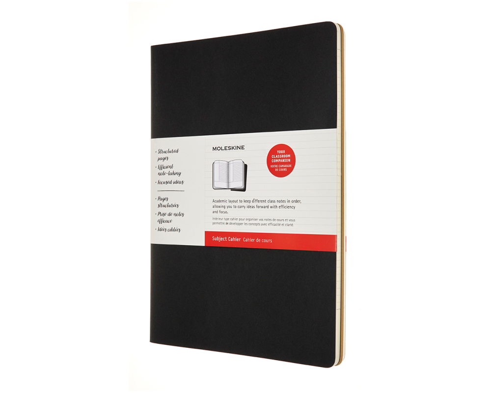 MOLESKINE Notizheft Karton A4 602534 liniert,BK/braun,160S. 2 Stk.