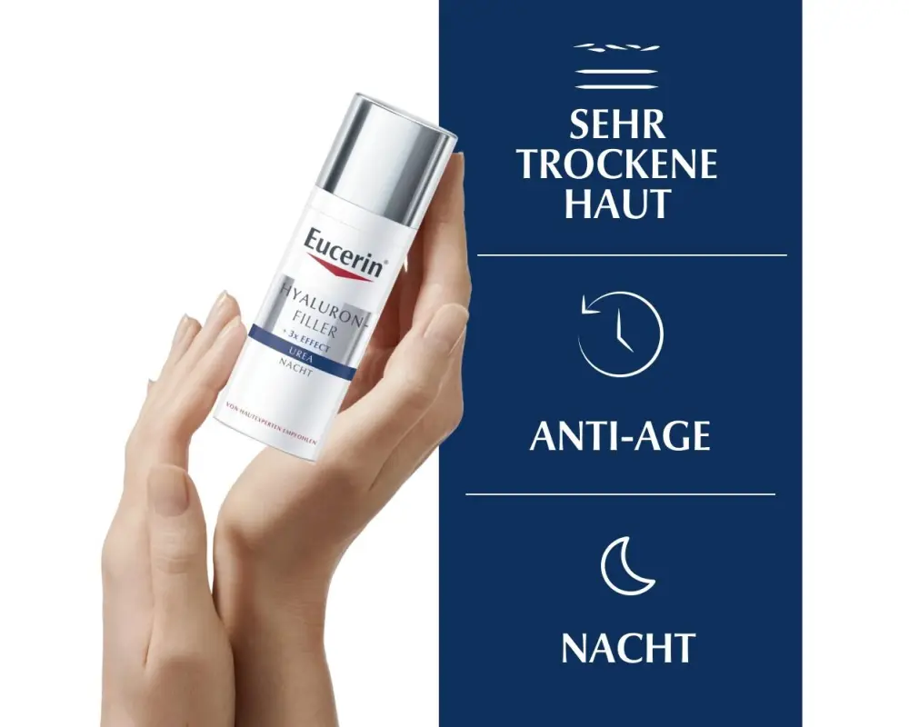 Eucerin Hyaluron-Filler + Urea Nachtpflege 50 ml