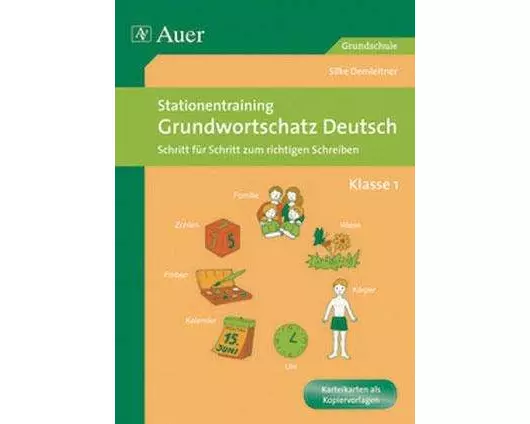 Stationentraining Grundwortschatz Deutsch 1