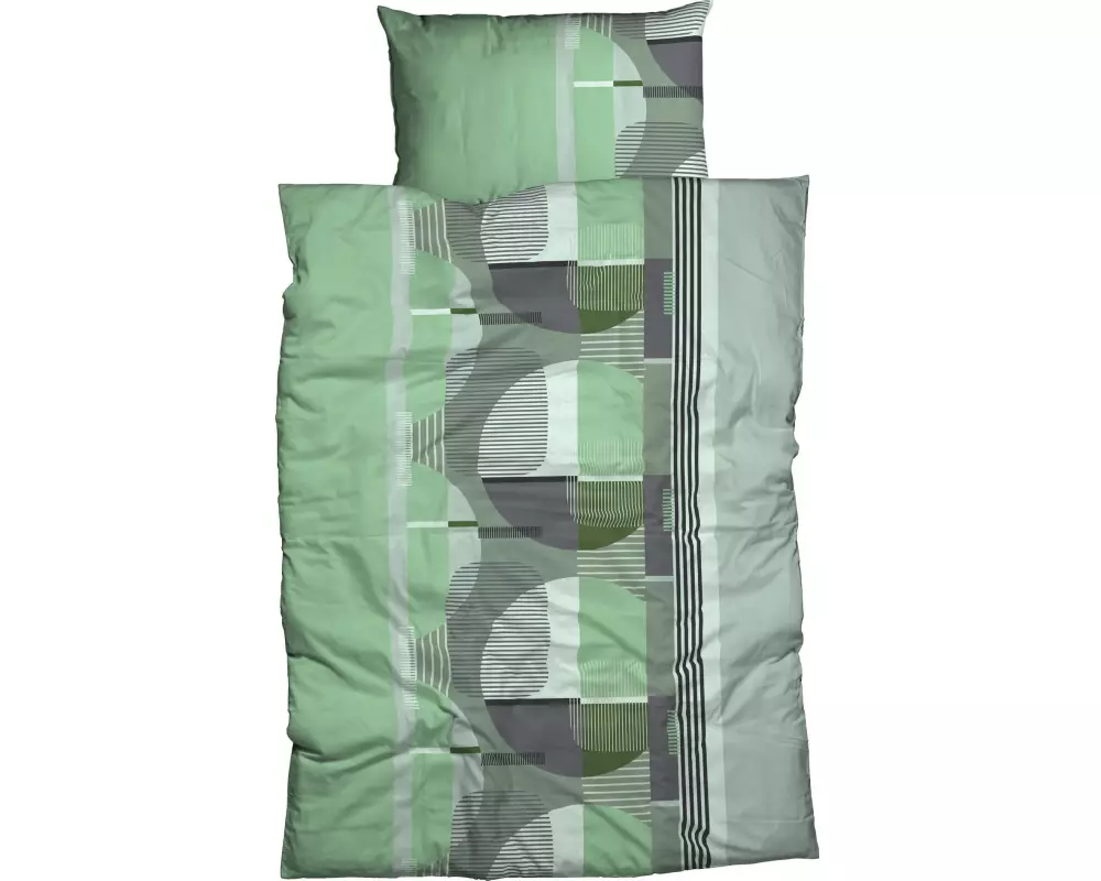 Nobilium Duvetbezug Sienne 200 x 210 cm, Grün