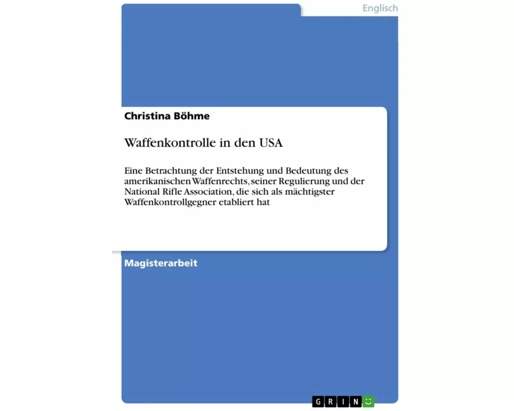 Waffenkontrolle in den USA