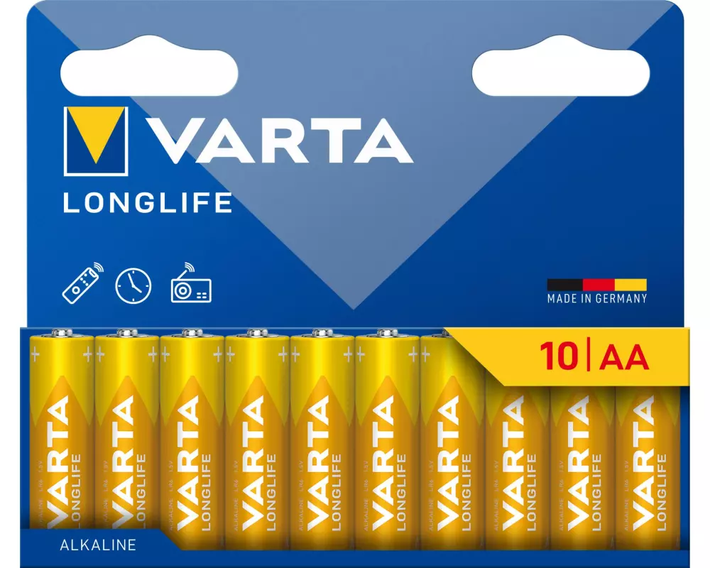 Varta Batterie Longlife AA , 10 Stück