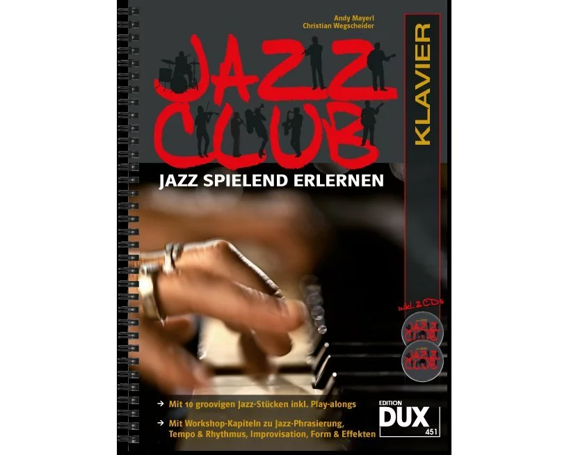 Jazz Club, Klavier (mit 2 CDs)
