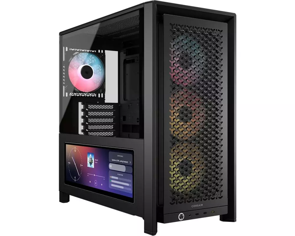 Corsair PC-Gehäuse FRAME 4000D LCD RS ARGB Premium Mid-Tower