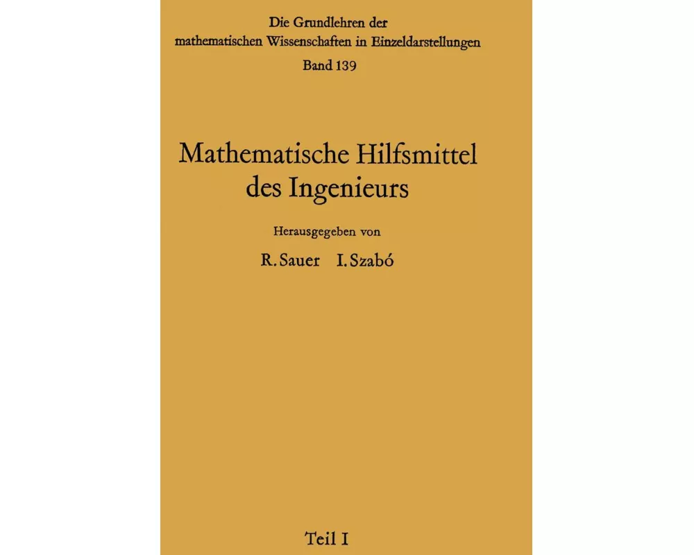 Mathematische Hilfsmittel des Ingenieurs