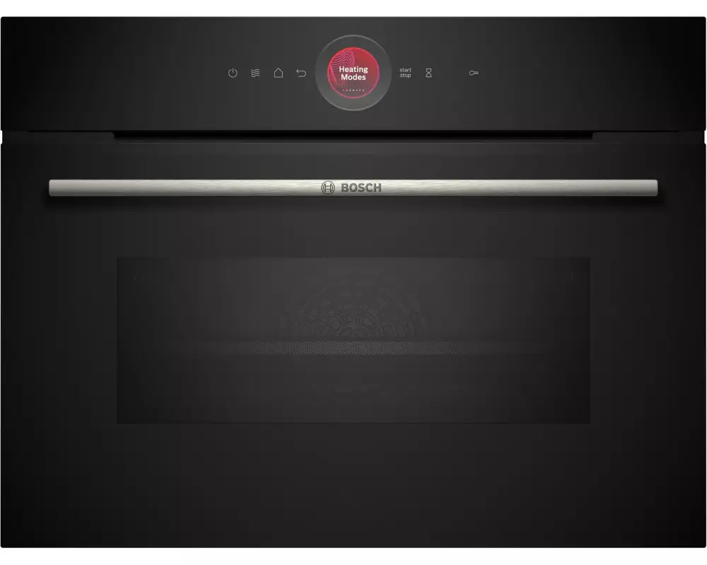 Bosch Einbaubackofen mit Mikrowelle CMG7241B1 Schwarz