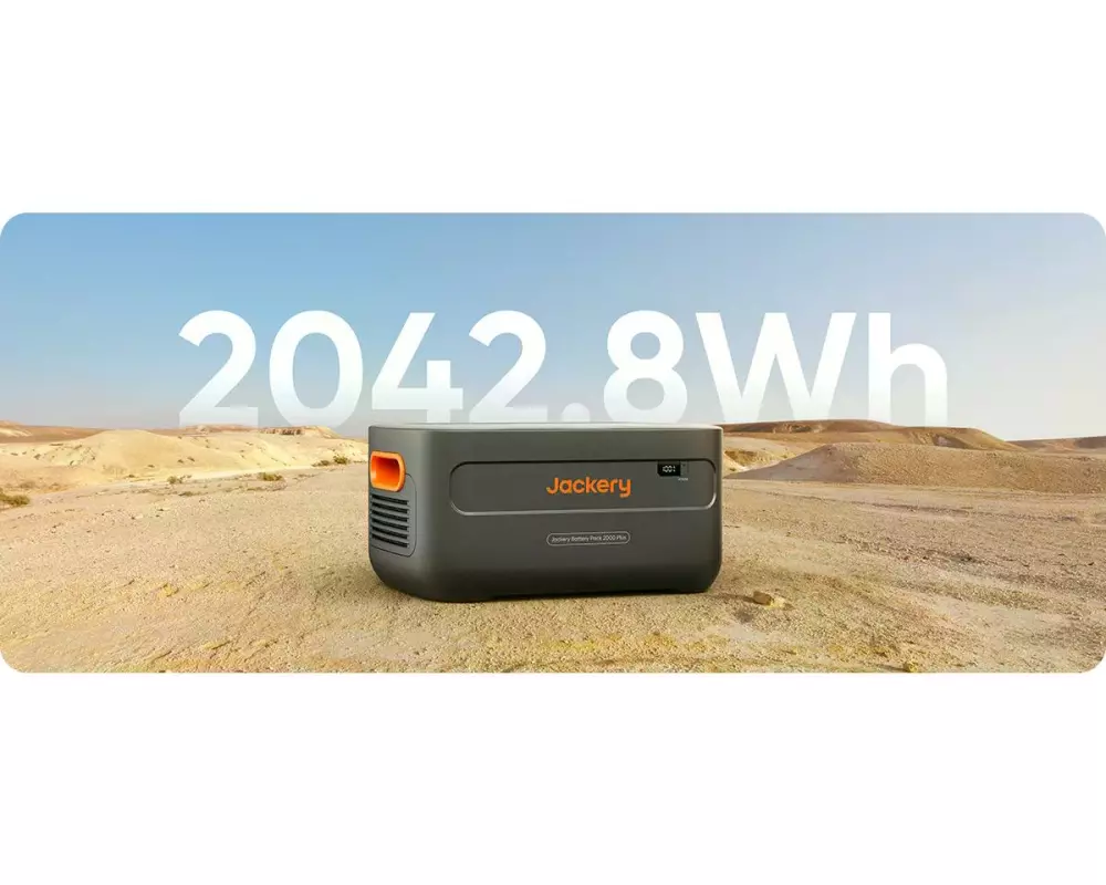 Jackery Zusatzbatterie Battery Pack 2000 Plus 2042.8 Wh