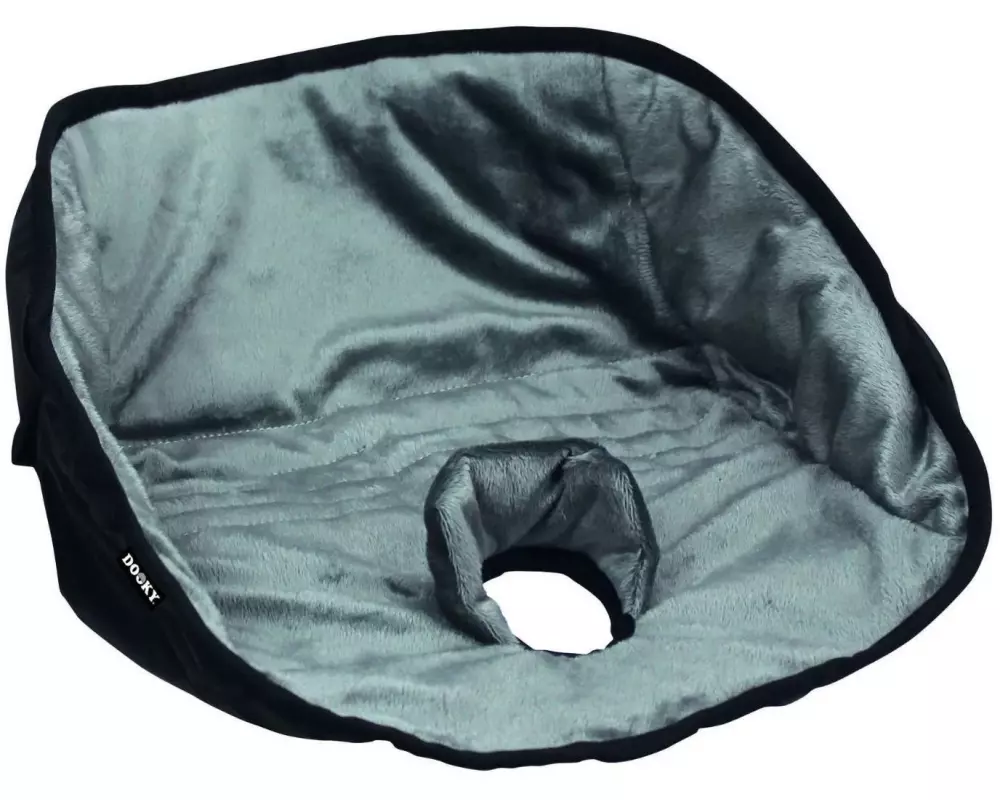 Dooky Auflage Pipi Kissen 37 x 31 cm, Schwarz