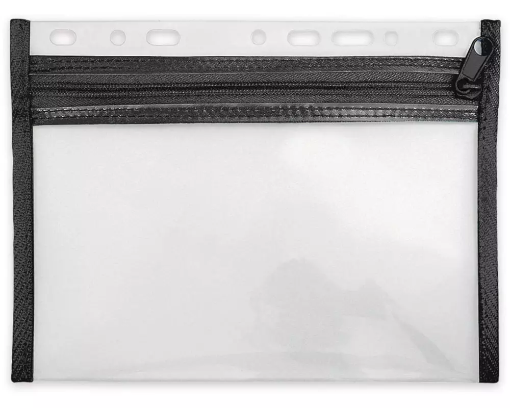 ELCO Zeigetasche Etui XXS A5, Transparent/Schwarz