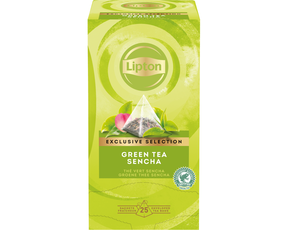 LIPTON Green Sencha Tee 4071221 25 Pyramiden
