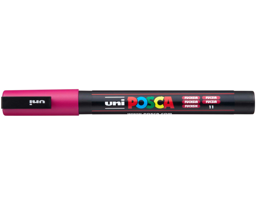 UNI-BALL Posca Marker 0.9-1.3mm PC-3M Fuchsia fuchsia