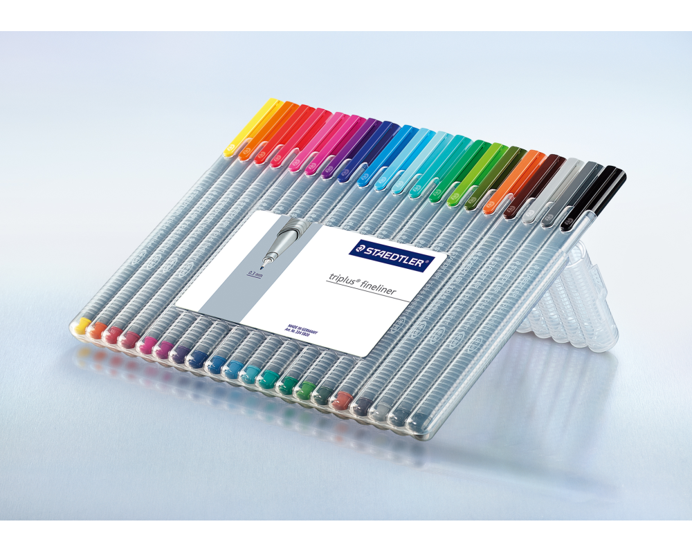 STAEDTLER Triplus Fineliner 0,3mm 334SB20 20er Etui