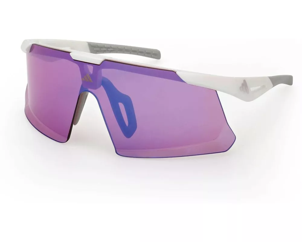 adidas Dunamis Evo-S, SP0107 Sportbrille, Frame white