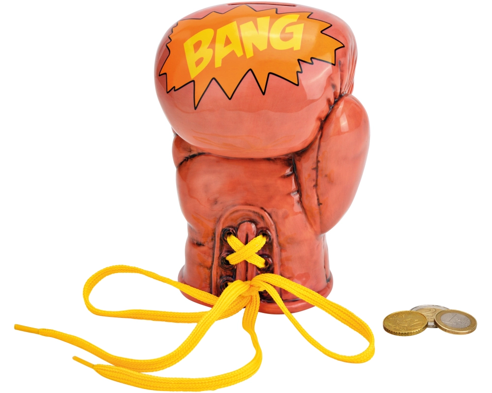 ROOST Spardose Boxhandschuh 12x16cm 10037743 Keramik