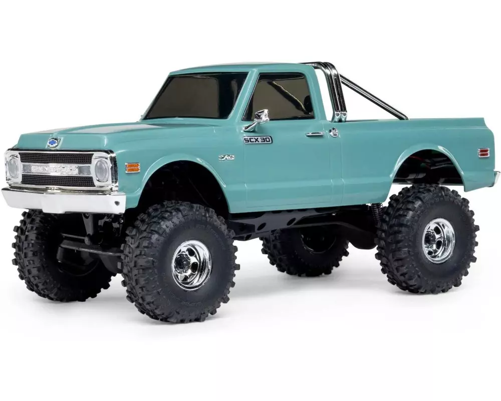 Axial Rock Crawler SCX30 Chevy K10 1:30, RTR, Grün