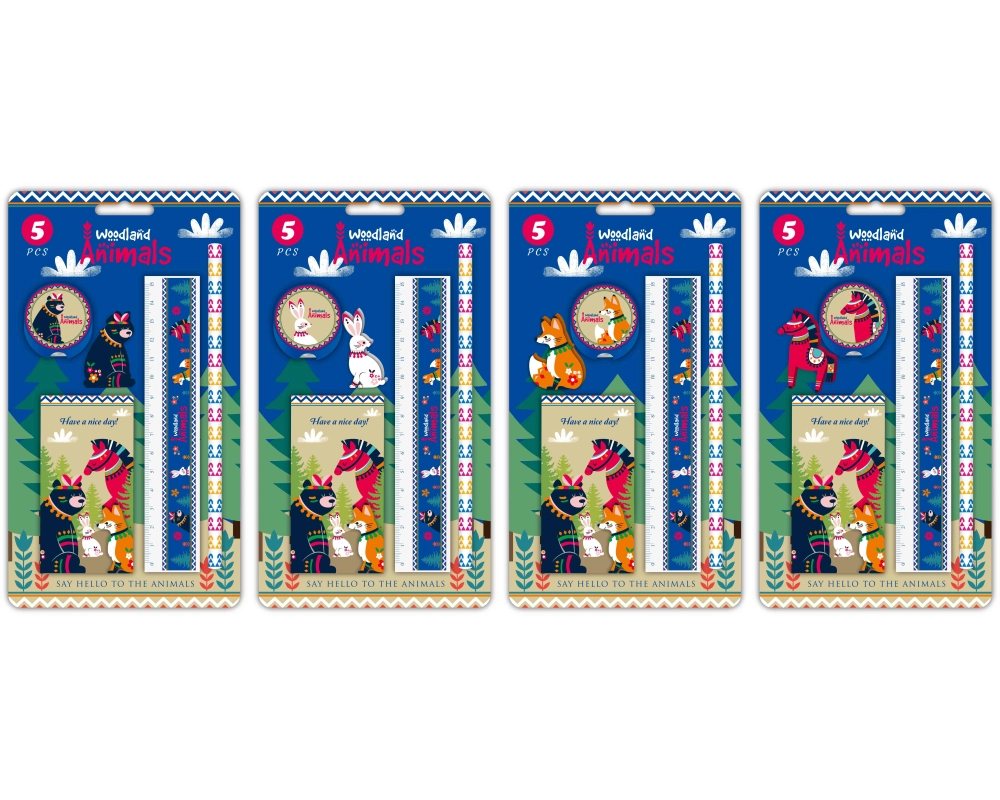 ROOST Funset Woodland WLST-001 4x5 Stk. ass.