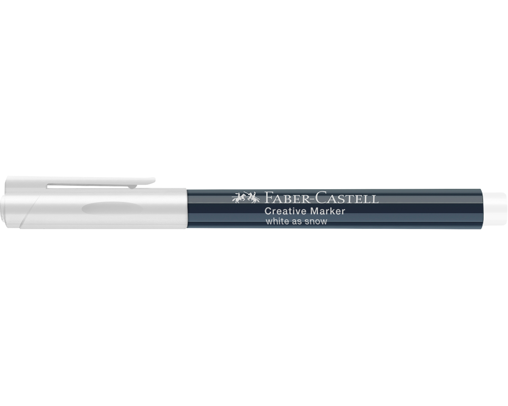 FABER-CASTELL Creative Marker 1.5 mm 160701 Weiss