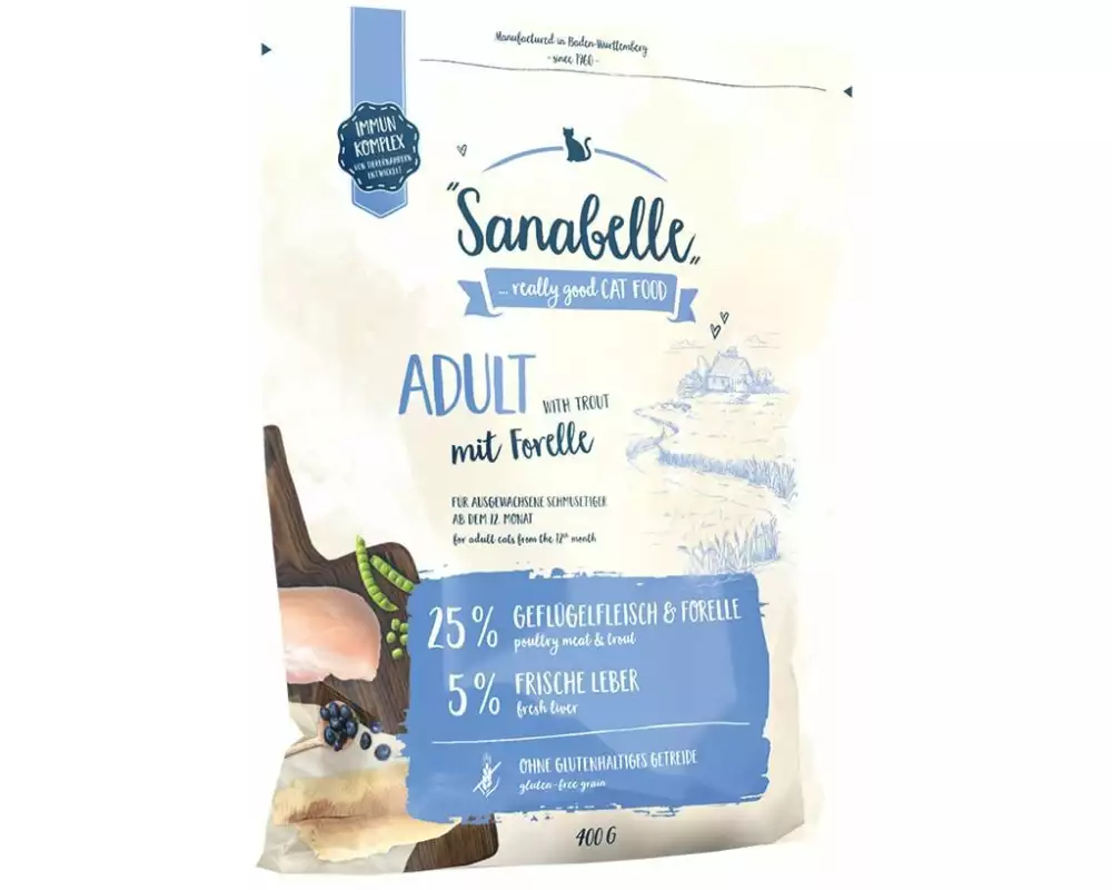 Sanabelle Trockenfutter Adult Forelle, 0.4 kg