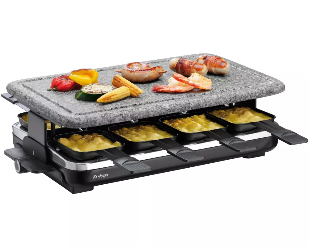 Trisa Racletteofen Hot Stone 8 Personen