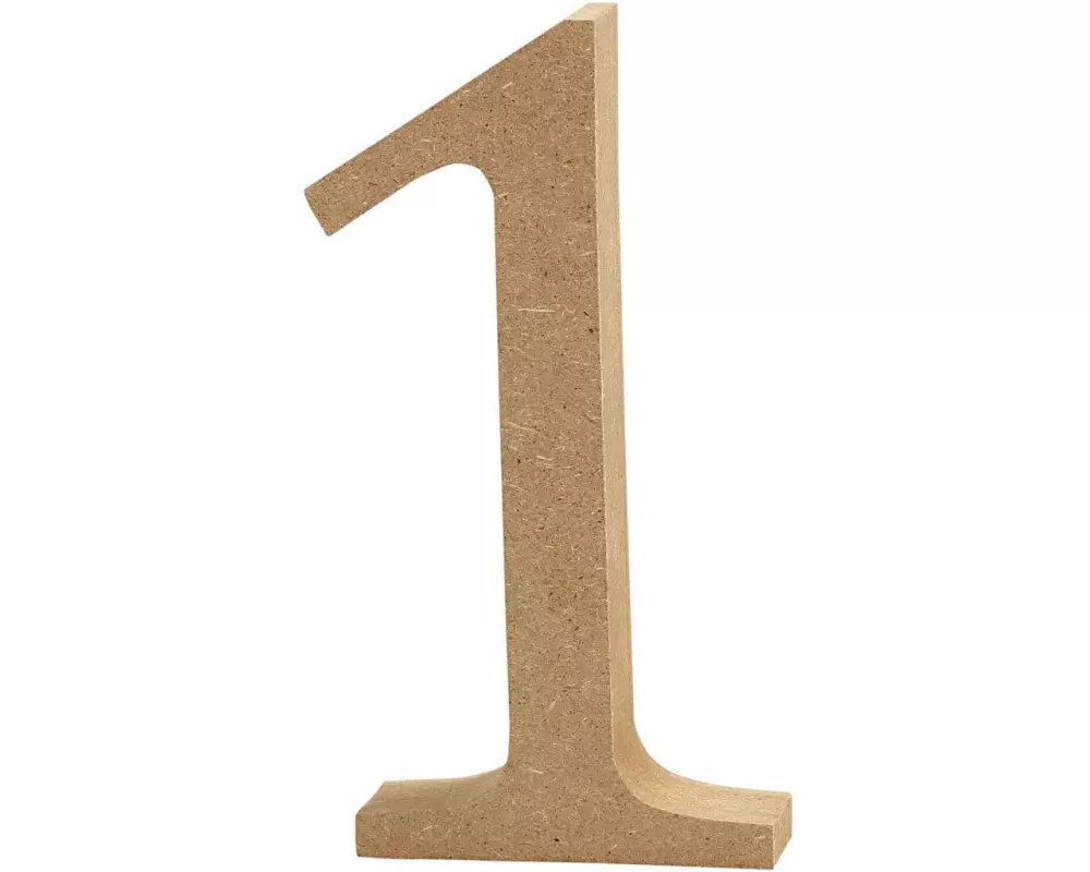 Creativ Company Holzzahl 1 1 Stück