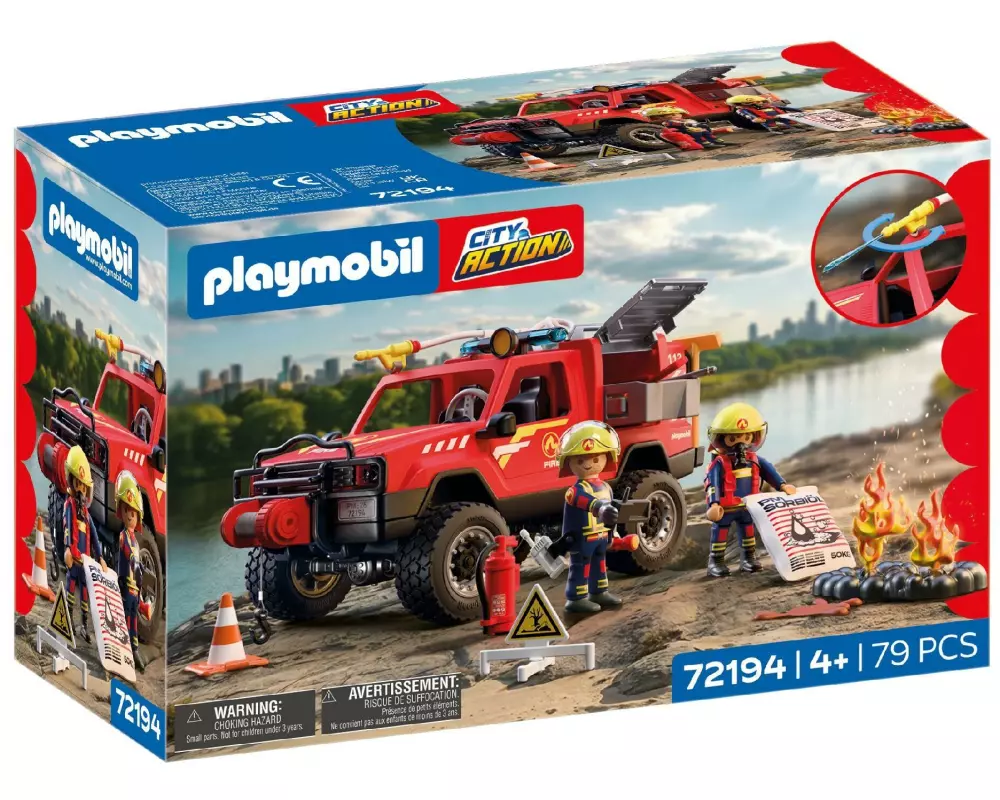 Playmobil Feuerwehr-Pickup 72194