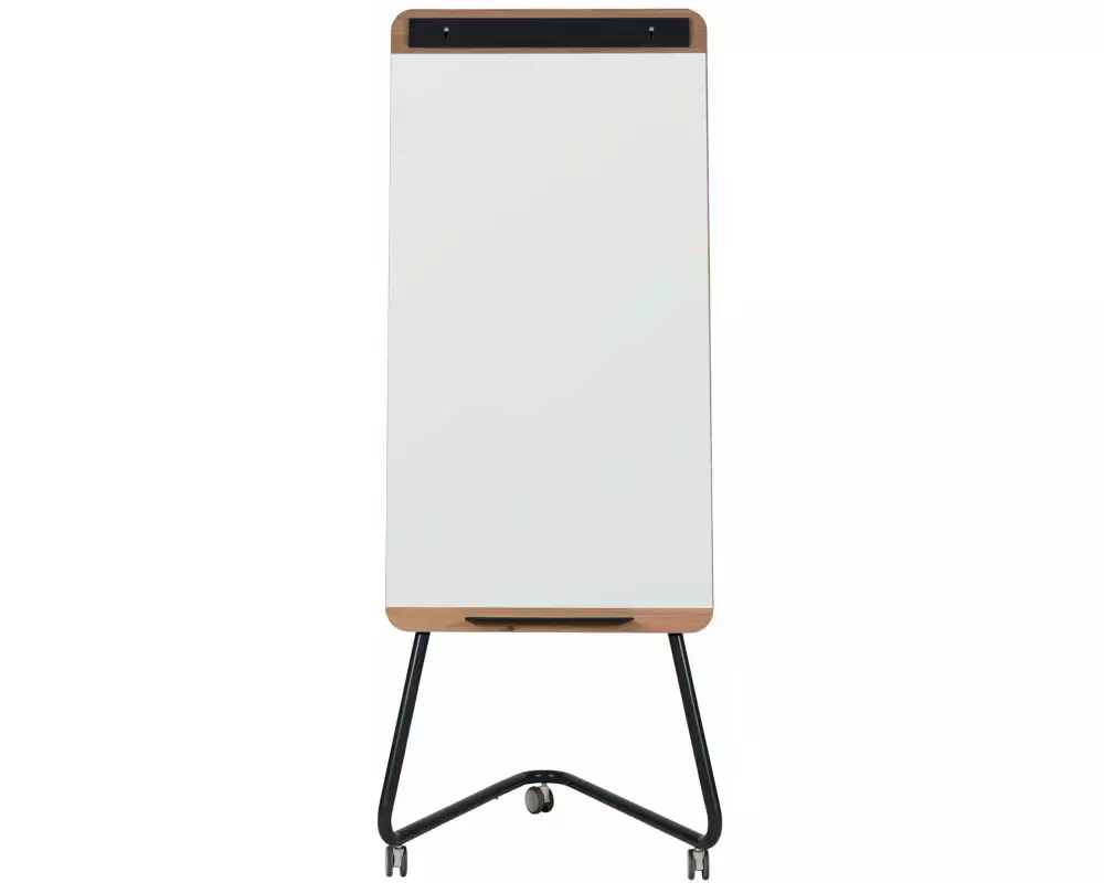 Bi-Office Mobiles Whiteboard ACE Mobile 70 cm x 185 cm, Weiss