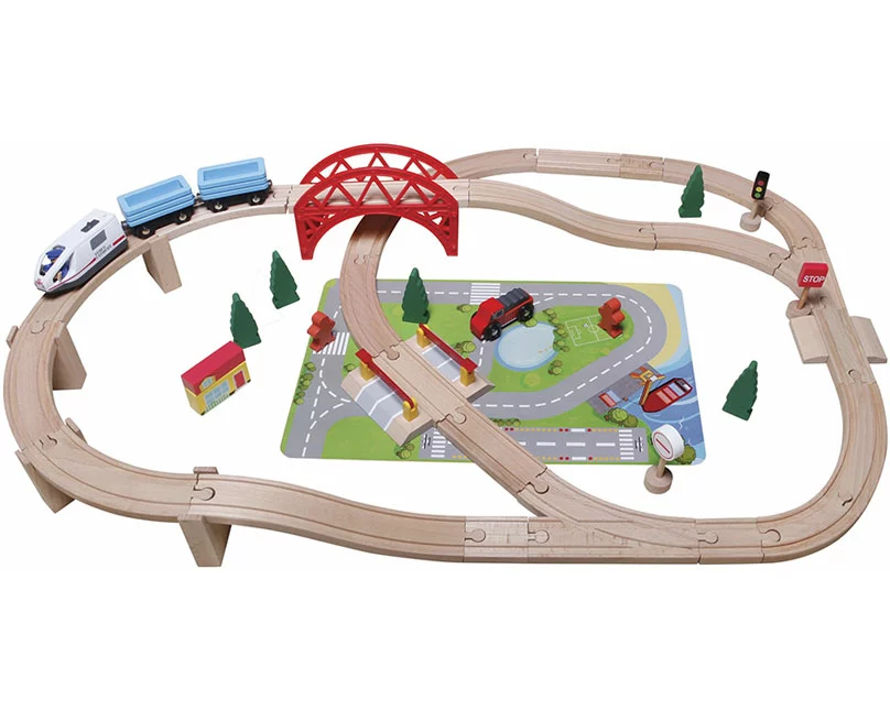 SpielMaus Einsebahn-Spielset 50-teilig