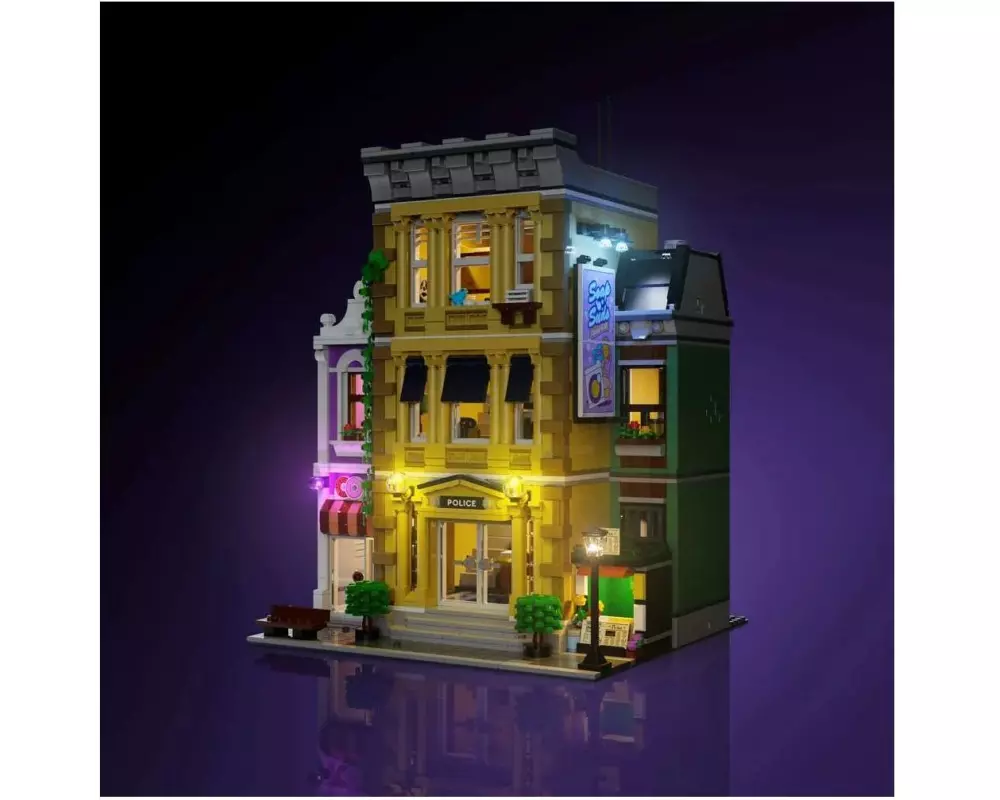 Light My Bricks LED-Licht-Set für LEGO® LMB 2.0 für 10278 Polizeistation