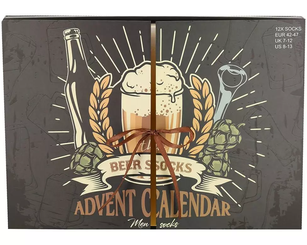 Dreams and Fantasy Adventskalender Socken Bier, Männer, 42-47
