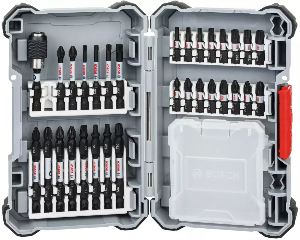 Bosch Professional Bit-Set Pick and Click Impact Control 31-teilig