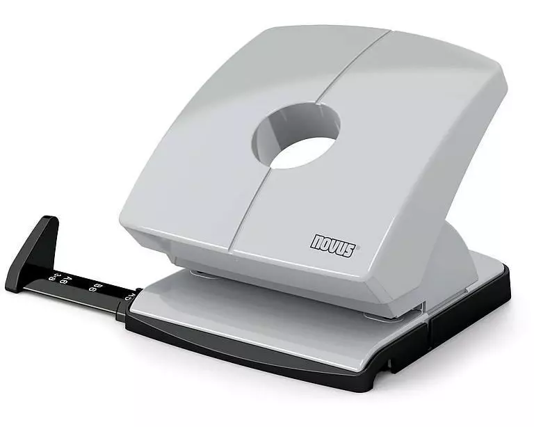 Novus Locher B 230 30 Blatt, Grau