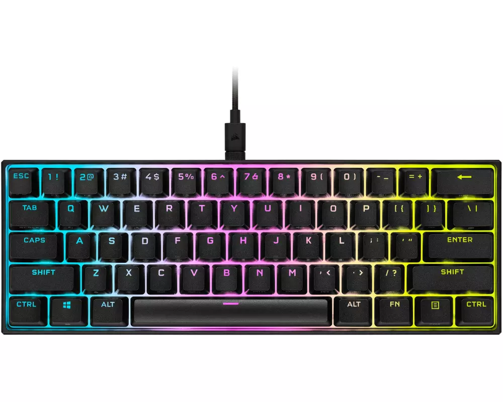 Corsair Gaming-Tastatur K65 RGB Mini iCUE Schwarz