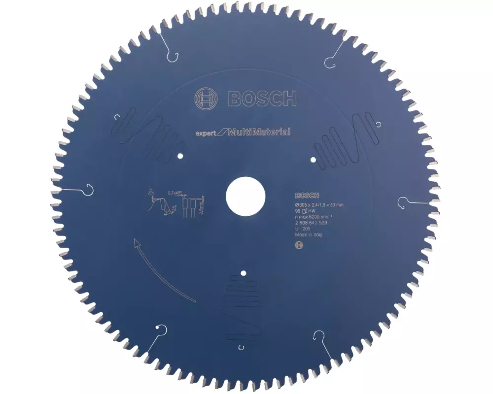 Bosch Professional Kreissägeblatt Expert Multi Material 305 x 30 x 2.4 mm, Z96