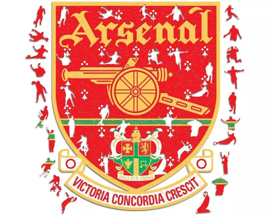 Iconic Puzzle Arsenal FC – Retro Logo