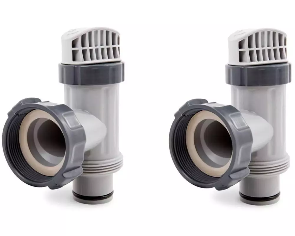 Intex Ersatzteil Ø 38 mm Absperrhahn, Paar