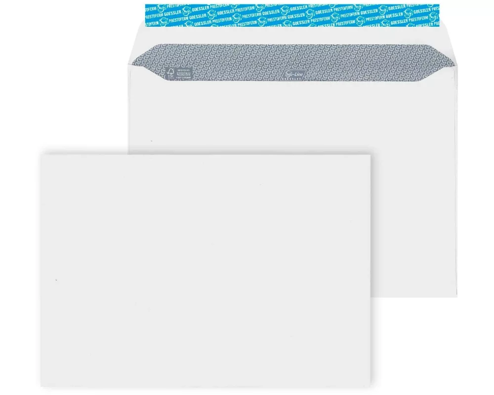 Goessler Couvert G-Line Revivo C4, Keine Fenster, 250 Stück
