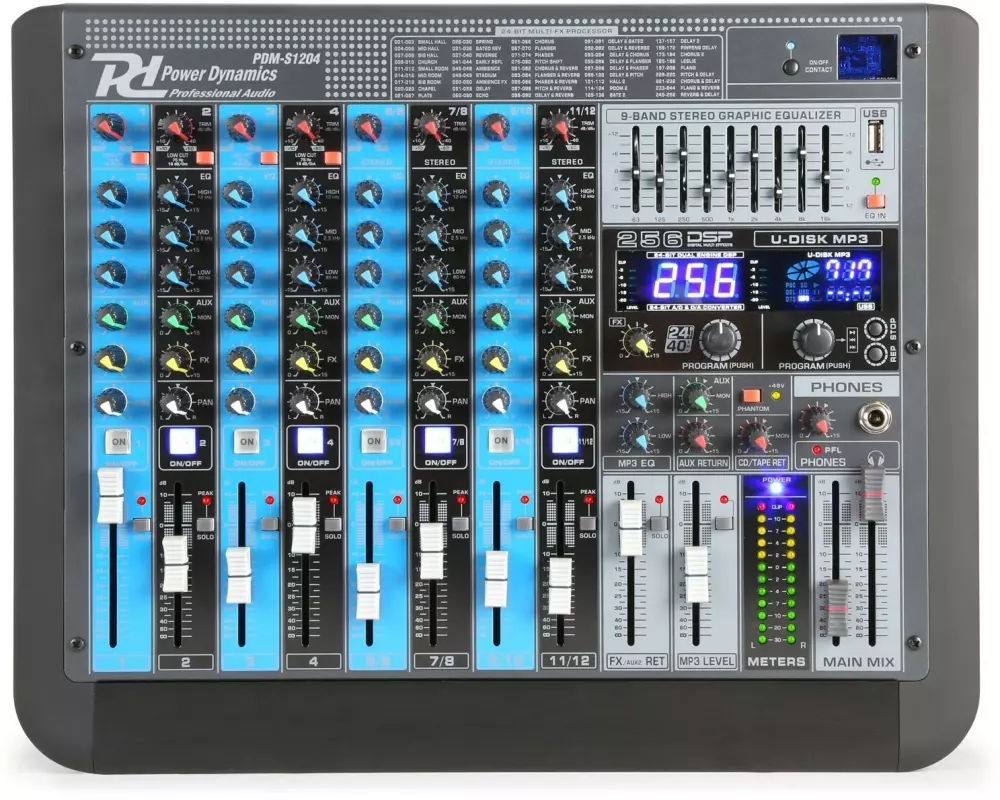 Power Dynamics Mischpult PDM-S1204