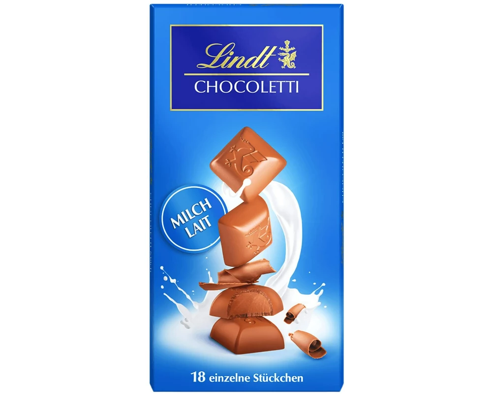 Lindt Tafelschokolade Chocoletti Milch 100 g