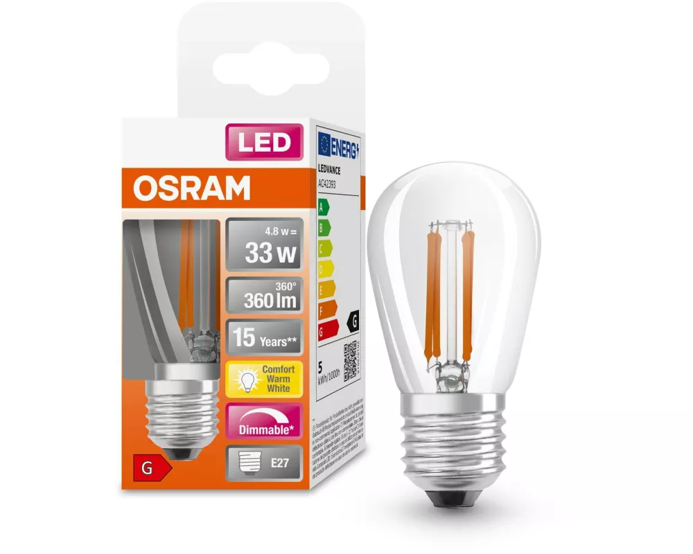 OSRAM Lampe LED superstar classic Warmweiss (WW)